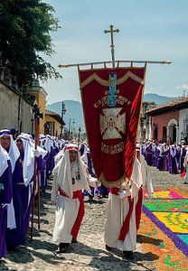Guatemala: Paasprocessie (Antigua)