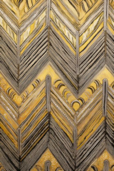 Geometric Golden Glow by Whale & Sons