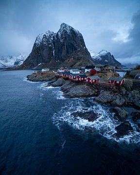 Hamnoy, Lofoten, Noorwegen van Shaun Kingston