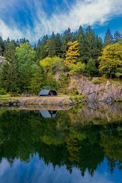 Autumn idyll at the Rennsteig by Oliver Hlavaty