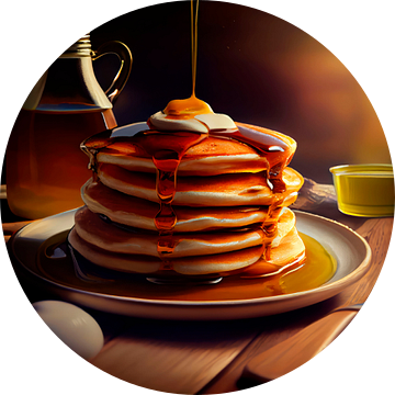 Versgebakken American Pancakes van Maarten Knops