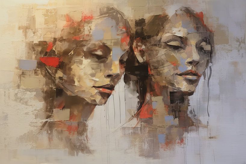 Malerei Celestial Symphony | Love me von Blickfänger Gemälde