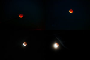 Blutmond über Herzogenaurach – Magie am Nachthimmel