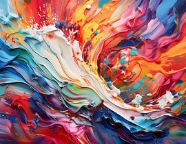 Schilderen in kunstkleuren