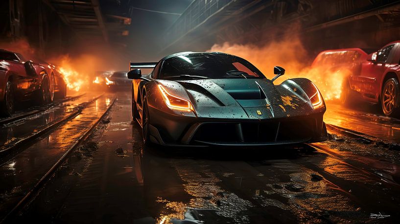 supercar by Gelissen Artworks