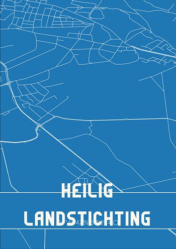 Blauwdruk | Landkaart | Heilig Landstichting (Gelderland)