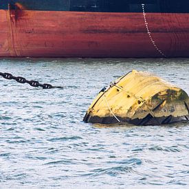 Festgemacht an den Bojen des Waalhaven Rotterdam von scheepskijkerhavenfotografie