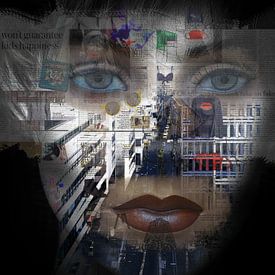 Looking into the new city of Hamburg von Gabi Hampe