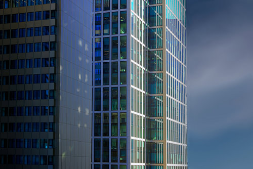 Kantoortorens in Frankfurt