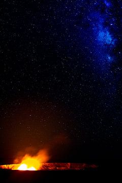 Kilauea und Milchstraße