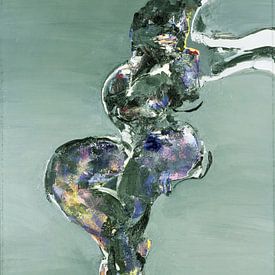 Seated nude sur Stephen Finer