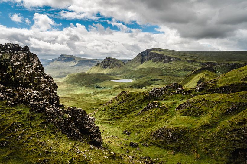 Uitzicht over de Schotse hooglanden van Bjorn Snelders