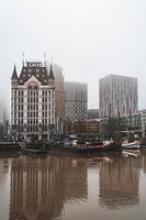 Vieux port brumeux, Rotterdam