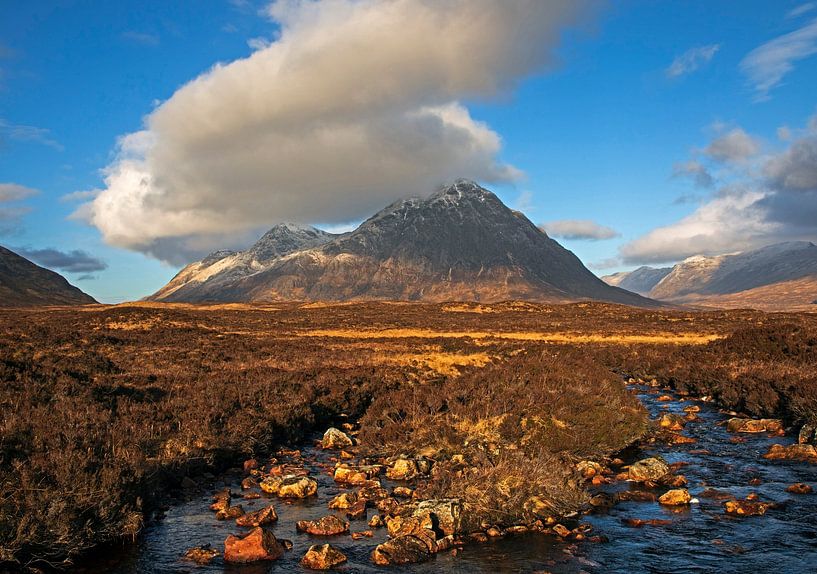 Buachaille Etive Mor, Lochaber Geopark, Hooglanden van Arch White