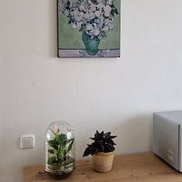 Photo de nos clients: Nature morte avec des roses dans un vase, Vincent van Gogh, sur art frame