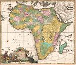 Karte von Afrika, Carel Allard von Meesterlijcke Meesters Miniaturansicht