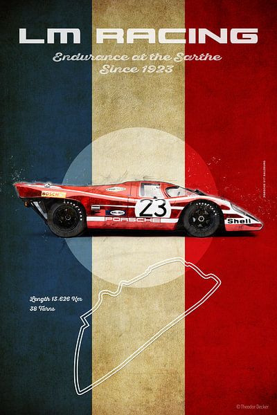 LM Racing Porsche 917 Salzburg van Theodor Decker