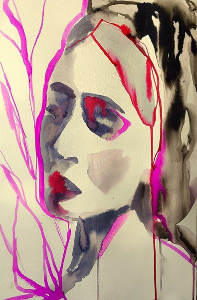 Zwischen den Zeilen lesen von Helia Tayebi Art
