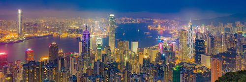 Hong Kong by Night - Victoria Peak - 4