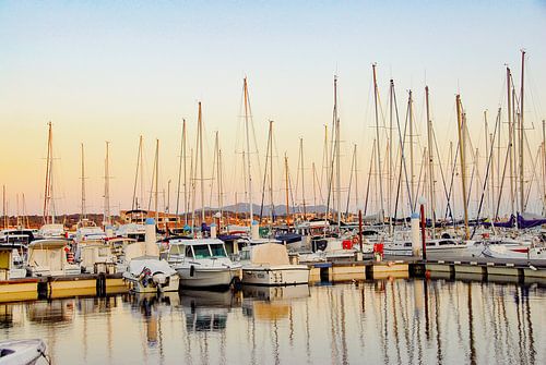 The harbour of Bandol