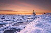 Icy sunrise