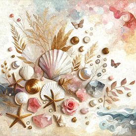 Poésie marine & éclat du cristal sur Sabine Wagner