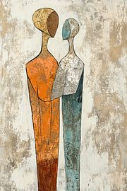 Zen Art | Serene Beige Art von Zen und Mehr