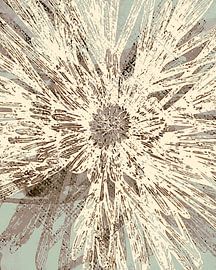 Scandinavian Summer Flowers Japandi Love II