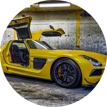 mercedes sls AMG  blackseries van Robin Smit