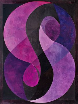 Abstract moderne vormen van Modern Collection