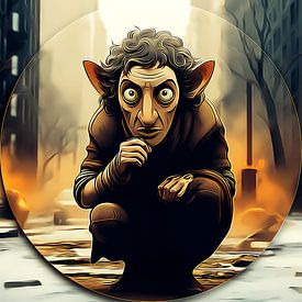 De waarnemer onder het glas van Vythryd Arts