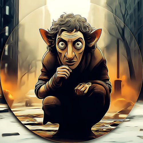 De waarnemer onder het glas van Vythryd Arts