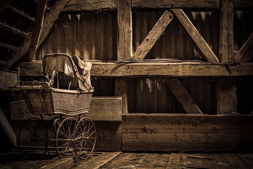 The old retro pram by MindScape Photography