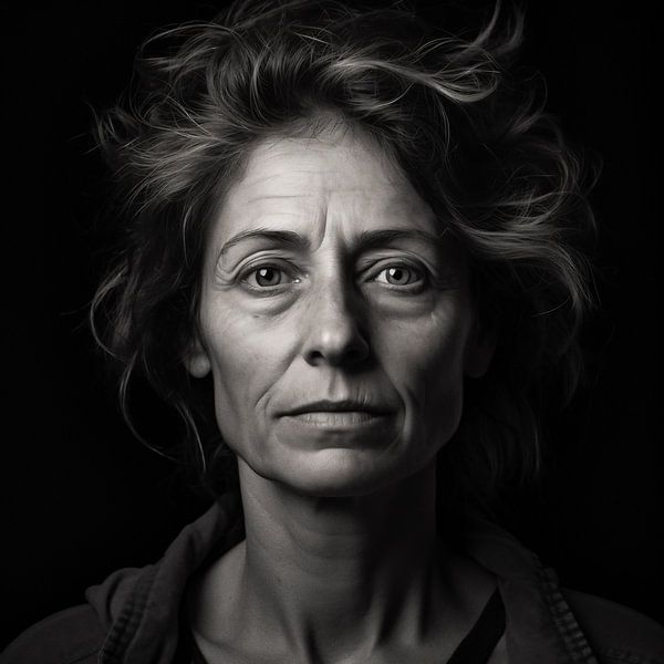 Portrait von fernlichtsicht