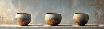 Metal Pots by Art Whims