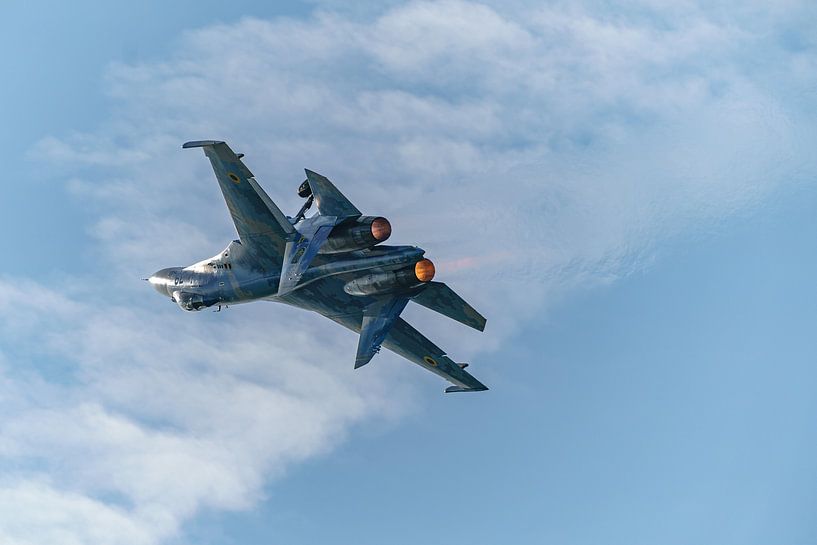 Sukhoi SU-27 van de Oekraïense luchtmacht. van Jaap van den Berg