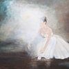 Ballerina girl. Danser in de spotlights. van Linda Dammann