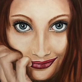 Waiting for kiss! by Debbie Vervoort