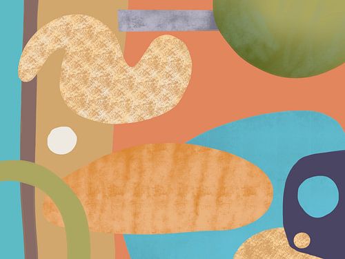 Tropisch kleurenthater van Ineke Zeeuw