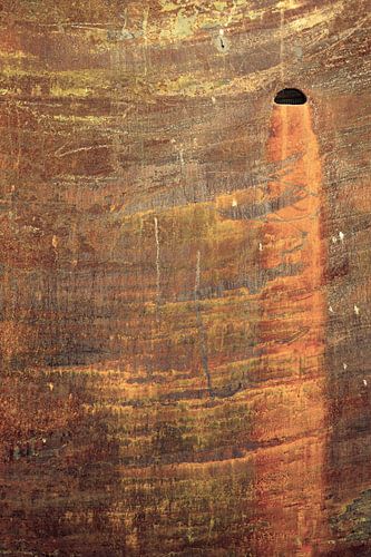 Minimalisme Kunst Fotografie Roestige Scheepswand Oud