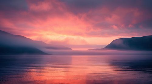 Sunset over the Mediterranean