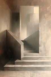 Escalier vers ...... sur Harry Hadders Design