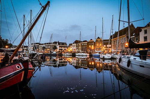 Port of Goes in the evening