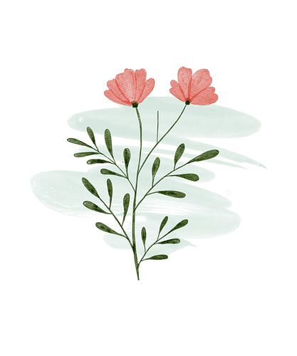 Bloemen in prachtige pastelkleuren III