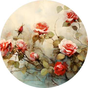 Vintage rozenstruik van Heike Hultsch