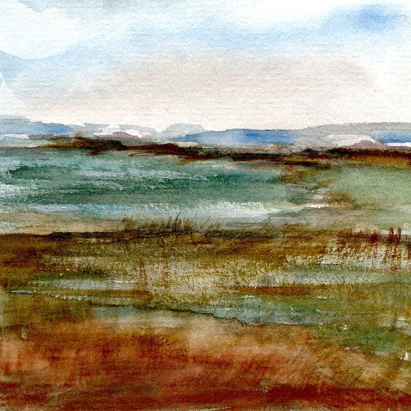 Landscape in the north 1 by Claudia Gründler