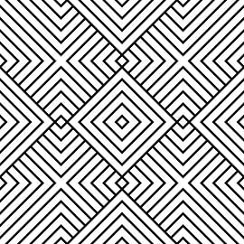 Cut-outs | Overlap | 4x4 | N=05 | L=1:3 | V=01 by Gerhard Haberern