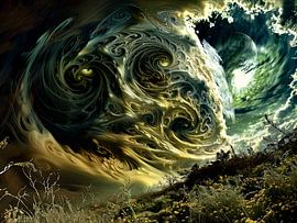 malerische Wolkenformationen von Egon Zitter