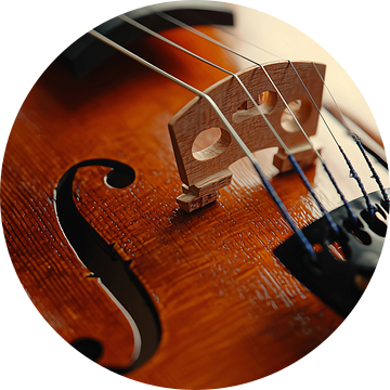 Sfeervolle achtergrond van muziekinstrument, Viool