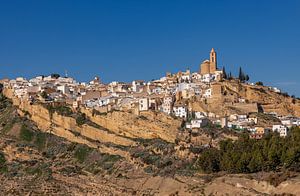 Iznajar in Andalusien, Spanien